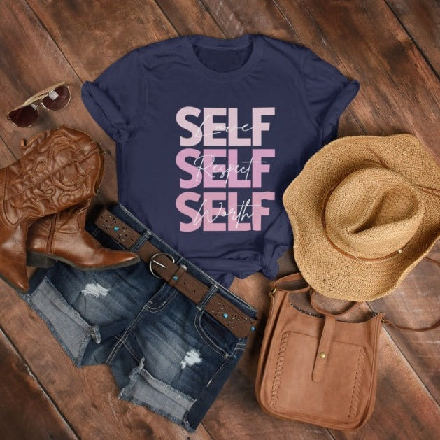 SELF - Love, Respect, Worth T-Shirt | Women