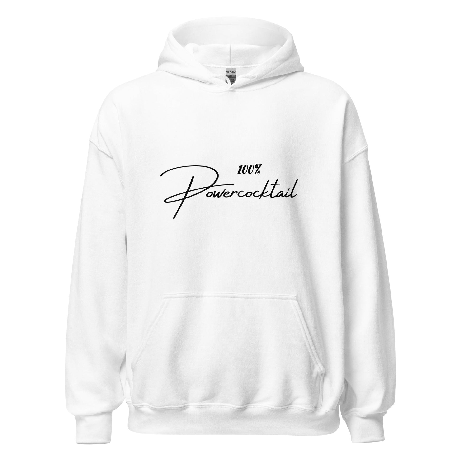 100% Powercocktail Hoodie | Men - Build Bridges Design