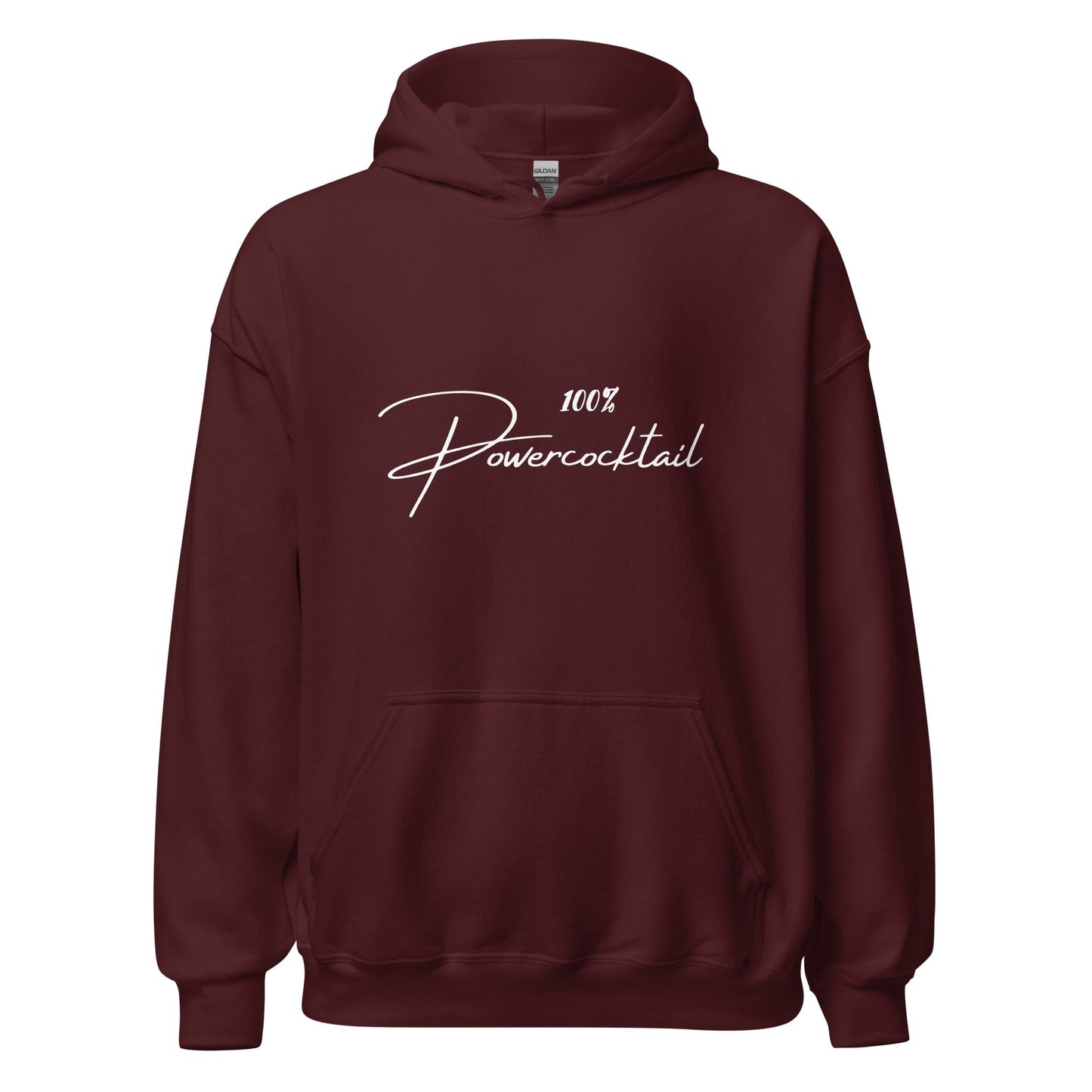 100% Powercocktail Hoodie | Men - Build Bridges Design