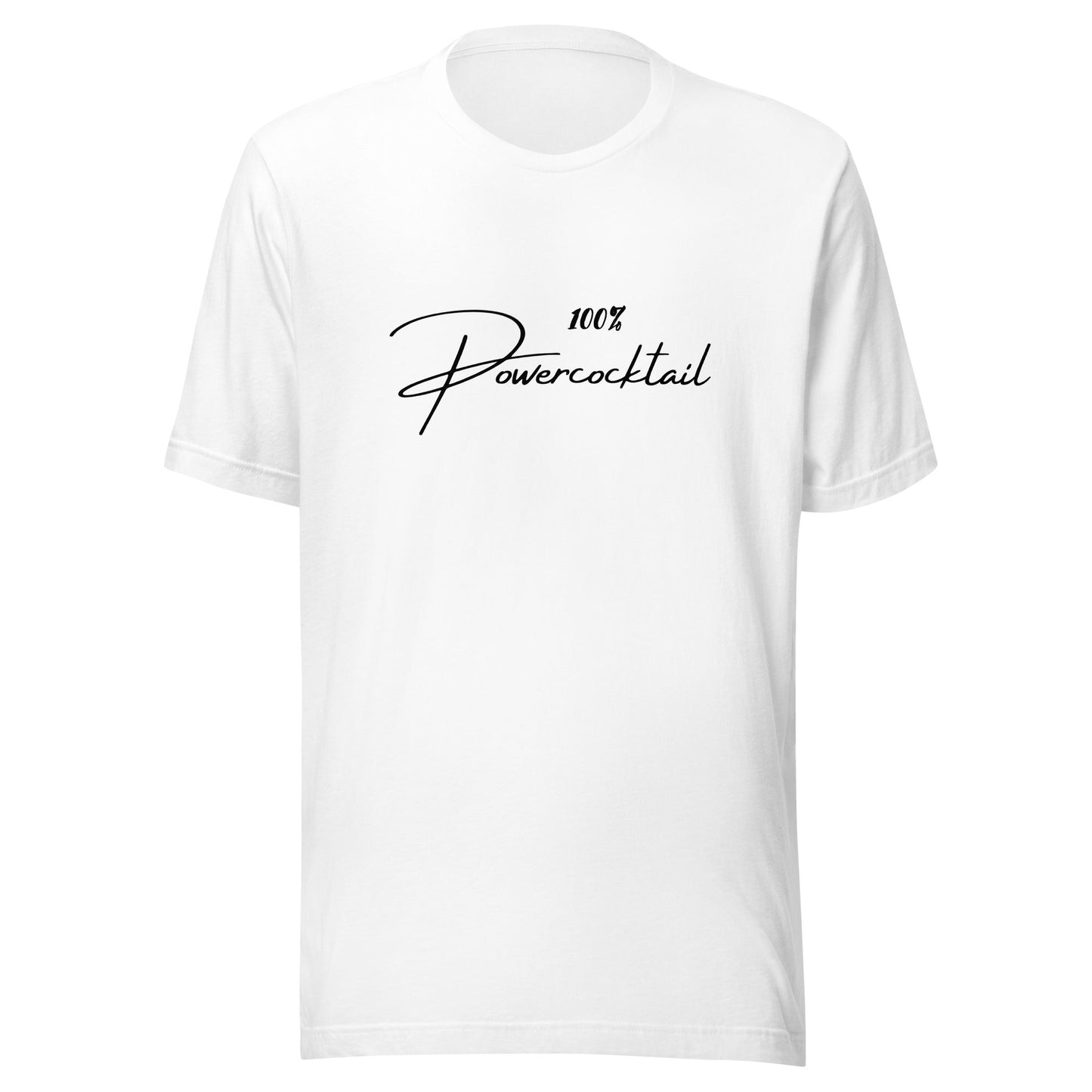 100% Powercocktail T-Shirt | Men - Build Bridges Design