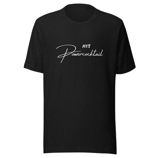 100% Powercocktail T-Shirt | Men - Build Bridges Design