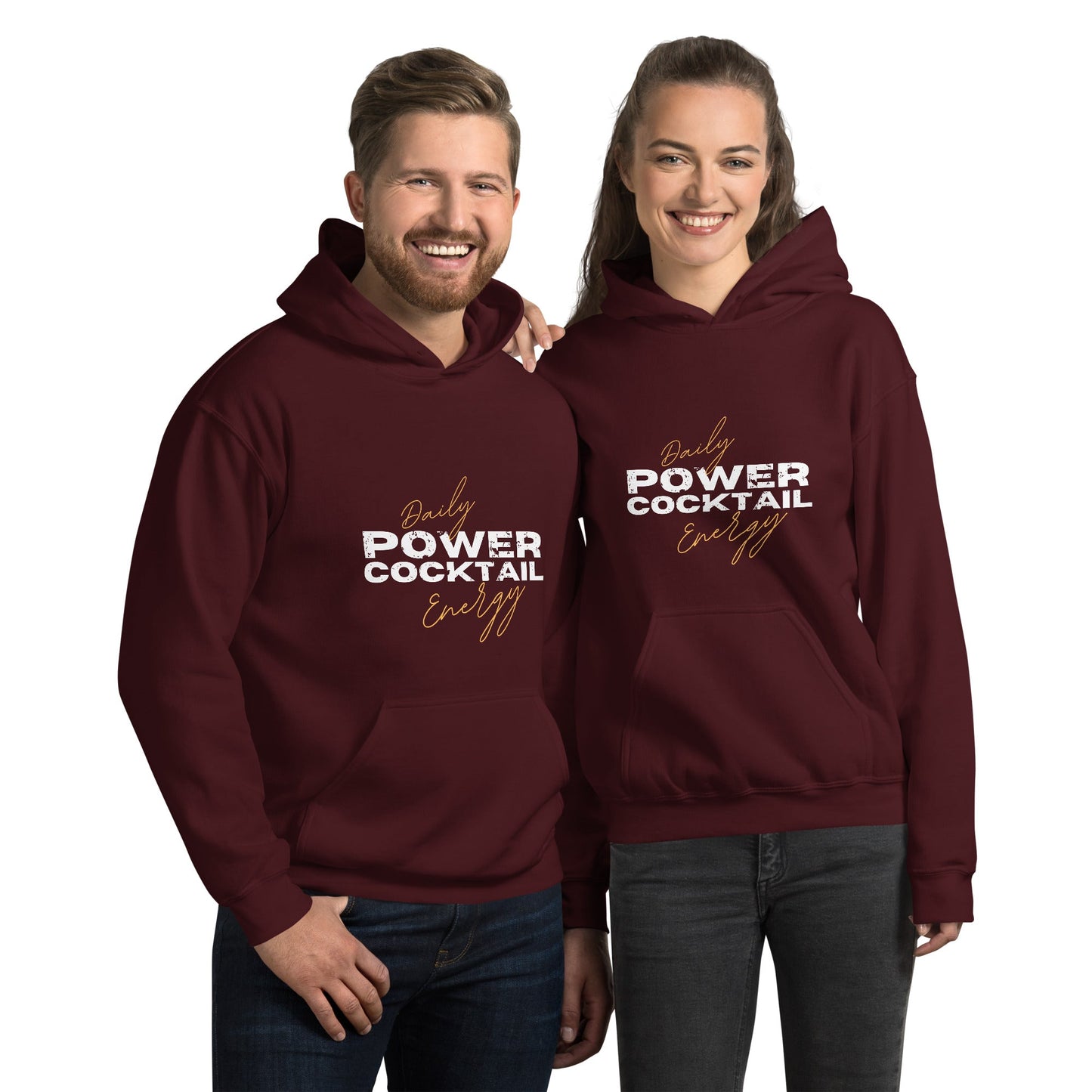 Daily Energy Powercocktail Hoodie | Unisex - Build Bridges Design