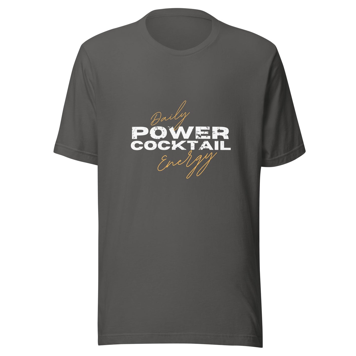 Daily Energy Powercocktail T-Shirt | Men - Build Bridges Design