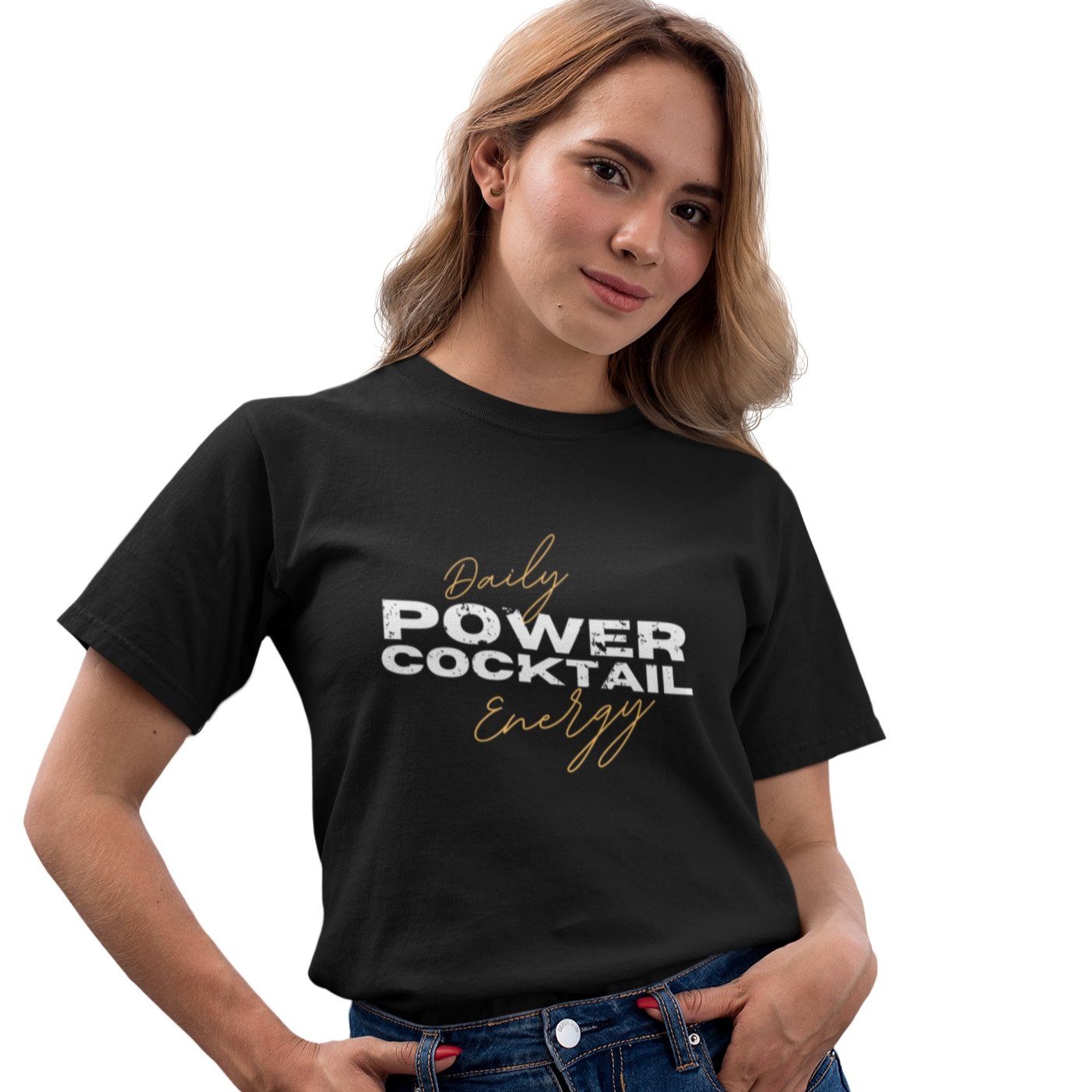 Daily Energy Powercocktail T-Shirt | Women - Build Bridges Design