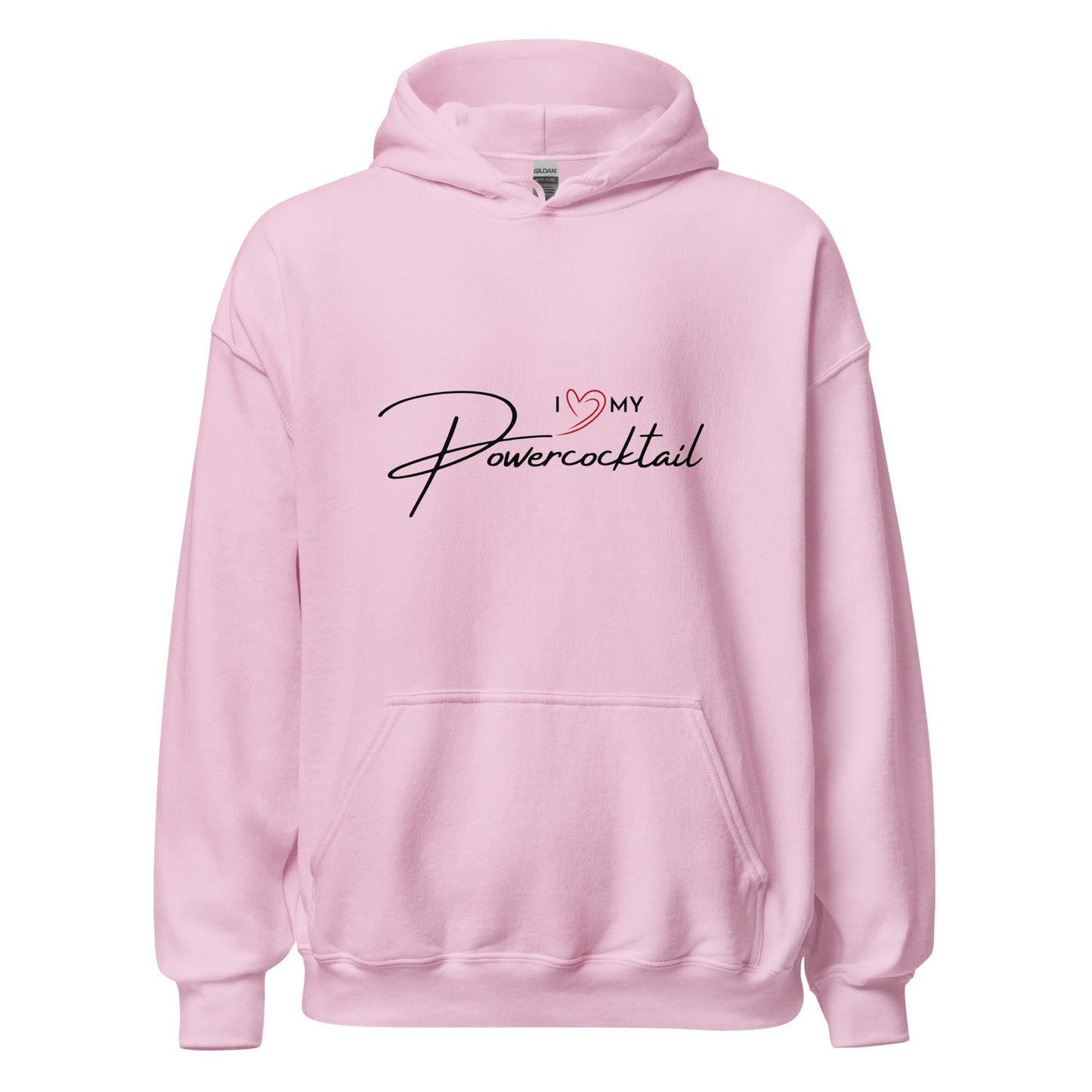 I Love My Powercocktail Hoodie | Women - Build Bridges Design