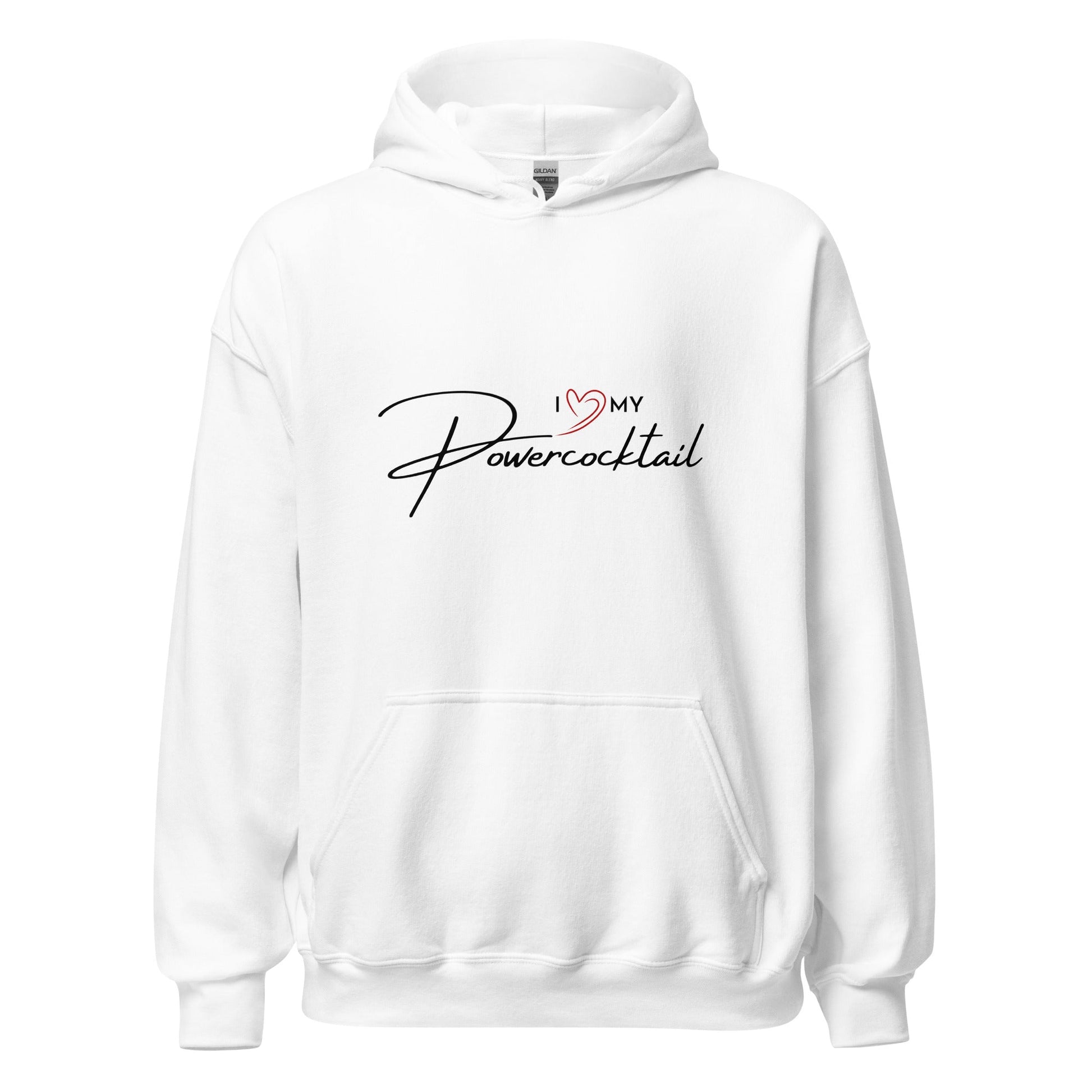 I Love My Powercocktail Hoodie | Women - Build Bridges Design