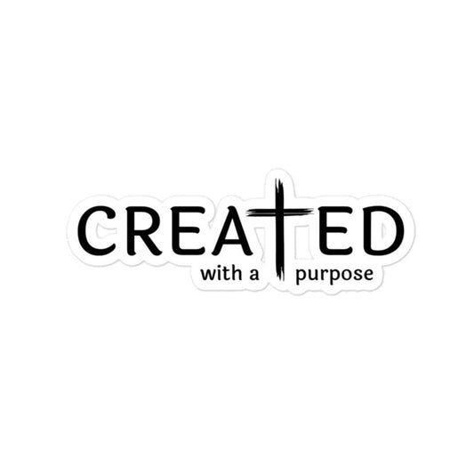 CREATED - with a purpose | Sticker