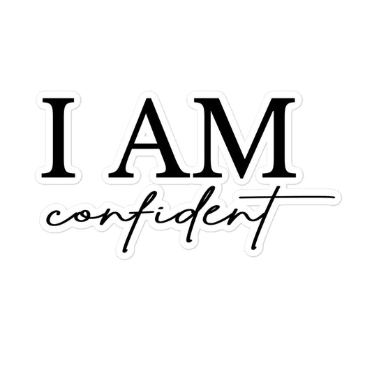 I AM confident | Sticker