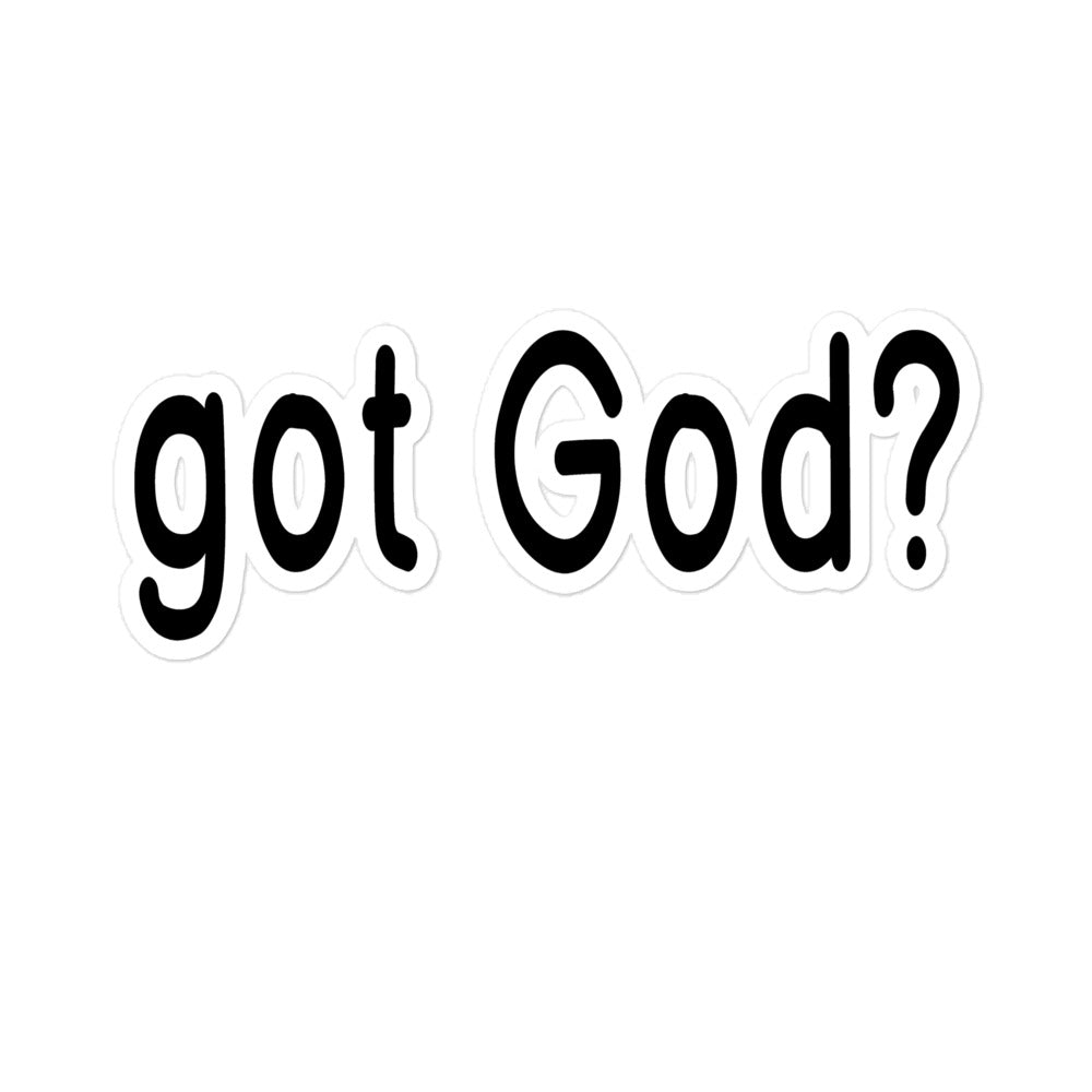 got God? | Sticker