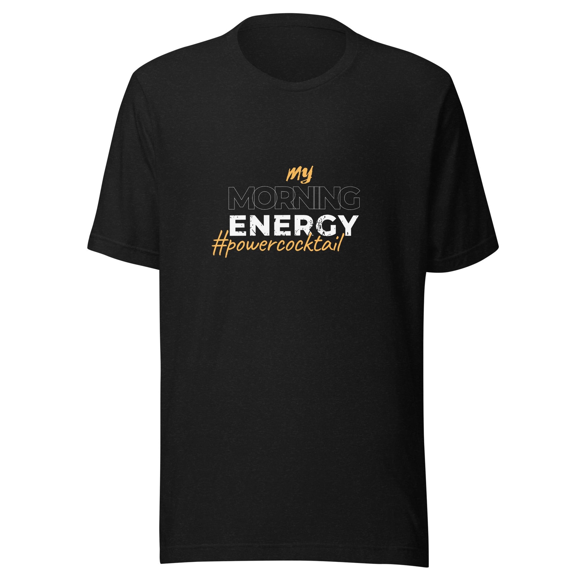 My Morning Energy Powercocktail T-Shirt | Men - Build Bridges Design