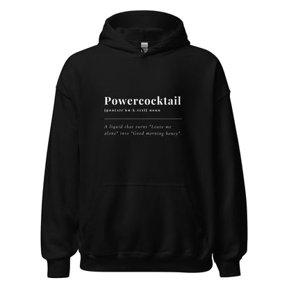 Powercocktail - Dictionary Entry Hoodie | Unisex - Build Bridges Design