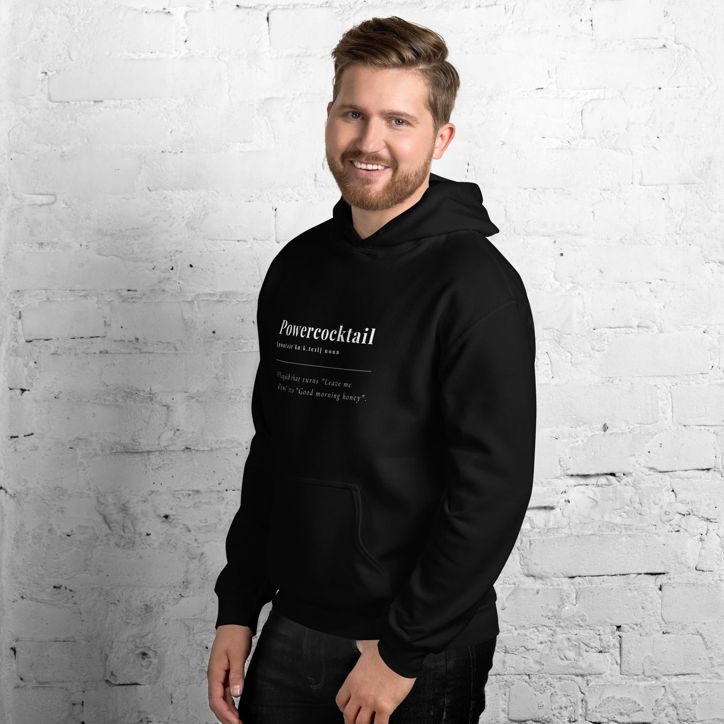 Powercocktail - Dictionary Entry Hoodie | Unisex - Build Bridges Design