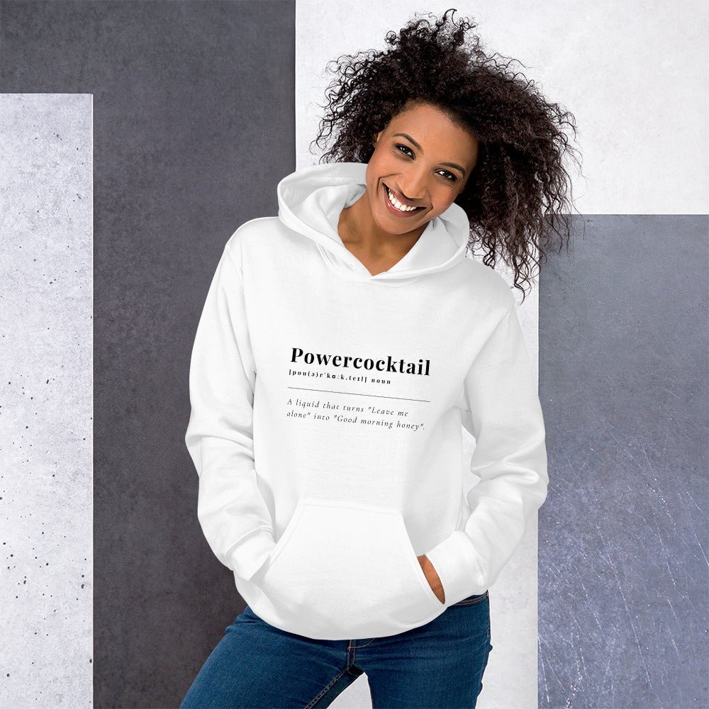 Powercocktail - Dictionary Entry Hoodie | Unisex - Build Bridges Design