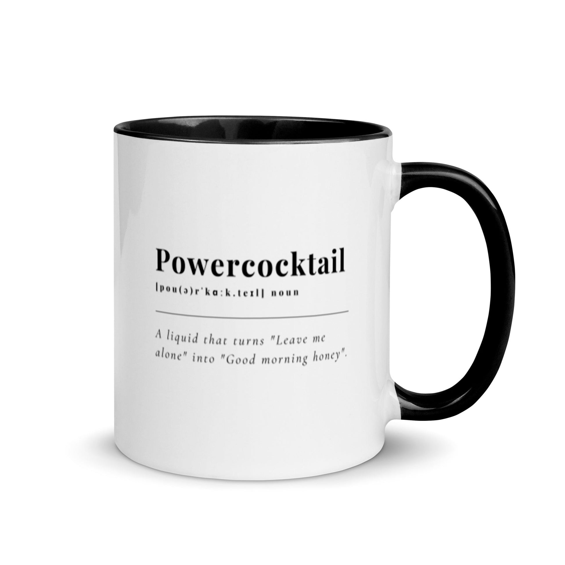 Powercocktail Dictionary | Mug - Build Bridges Design