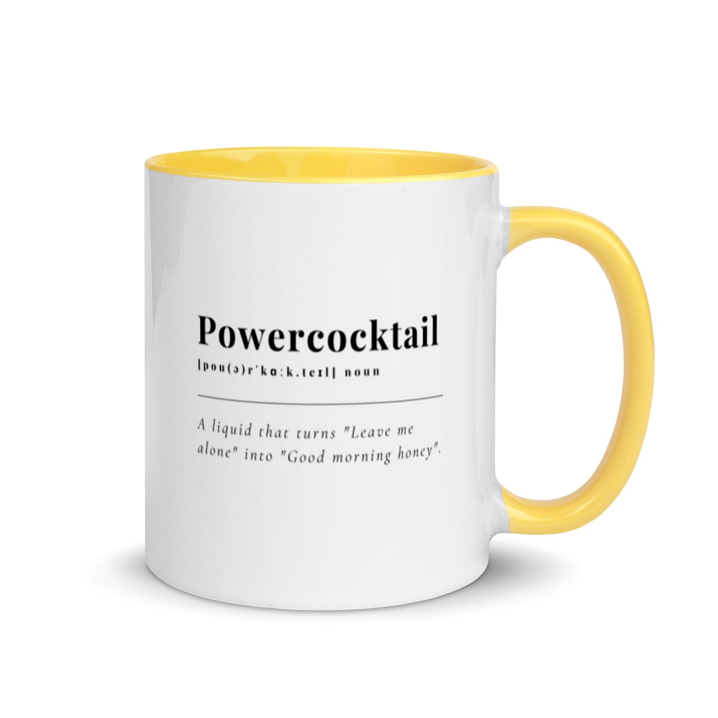 Powercocktail Dictionary | Mug - Build Bridges Design