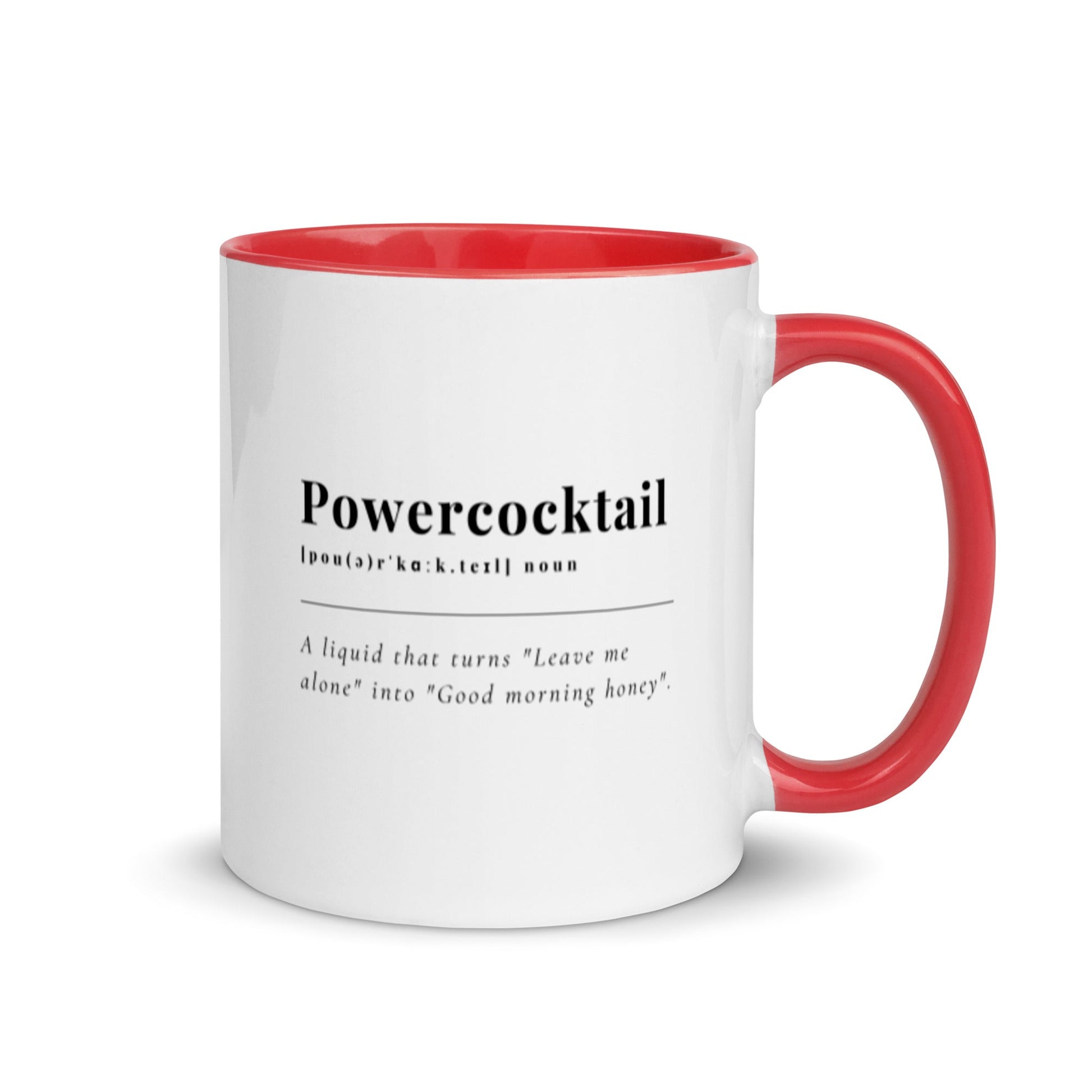 Powercocktail Dictionary | Mug - Build Bridges Design