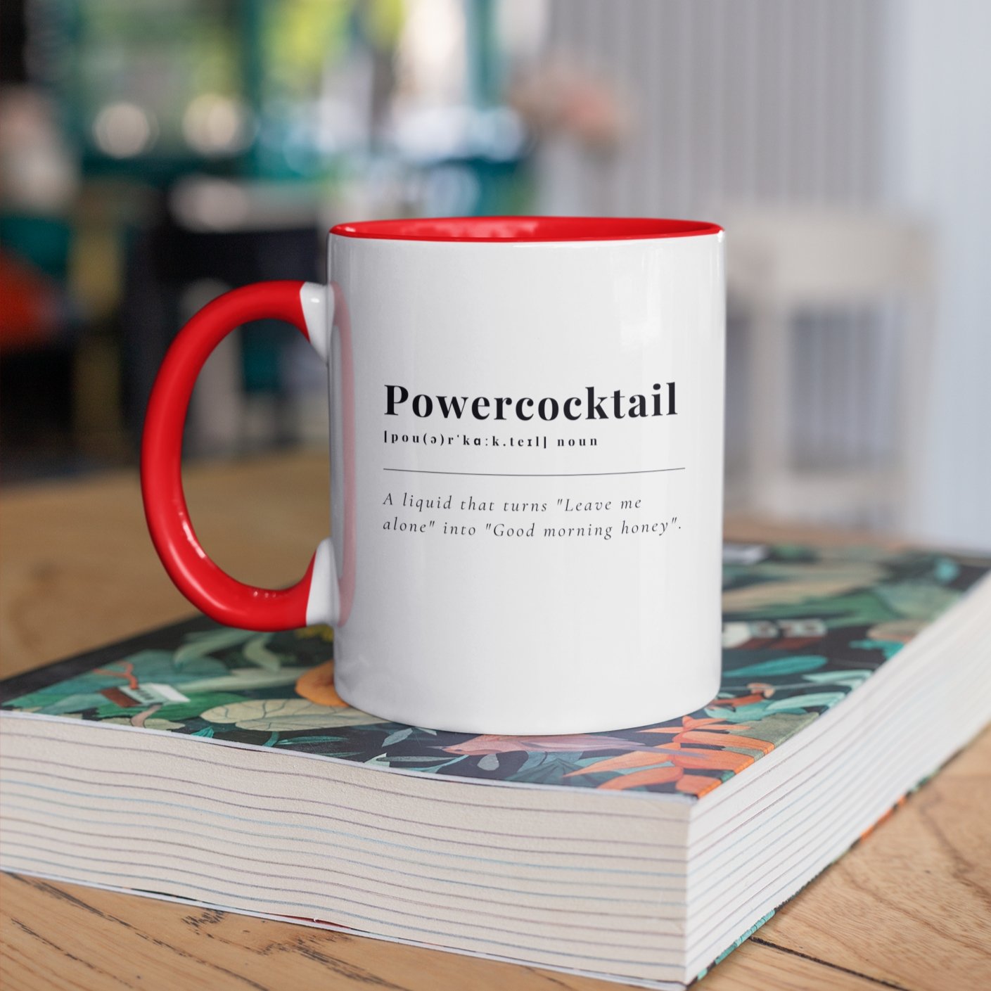 Powercocktail Dictionary | Mug - Build Bridges Design