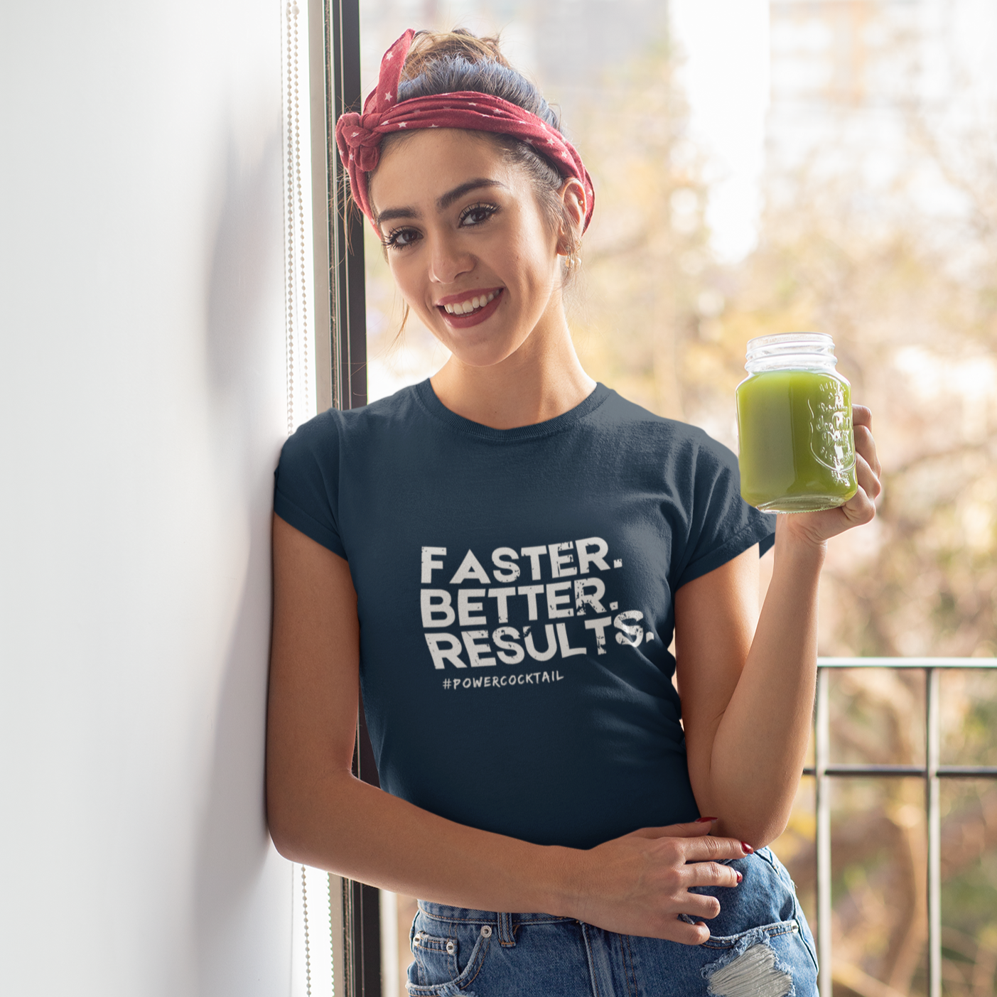 Faster. Better. Results. - Powercocktail T-Shirt | Women