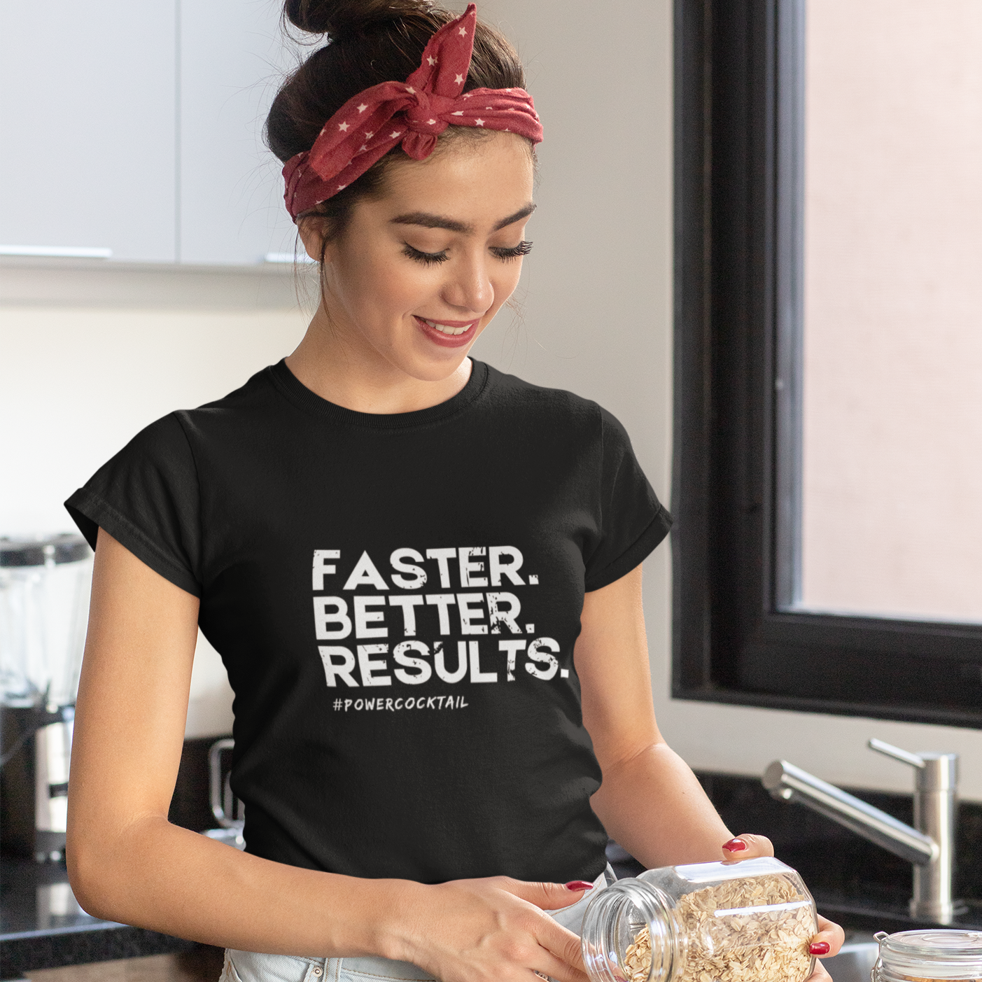 Faster. Better. Results. - Powercocktail T-Shirt | Women