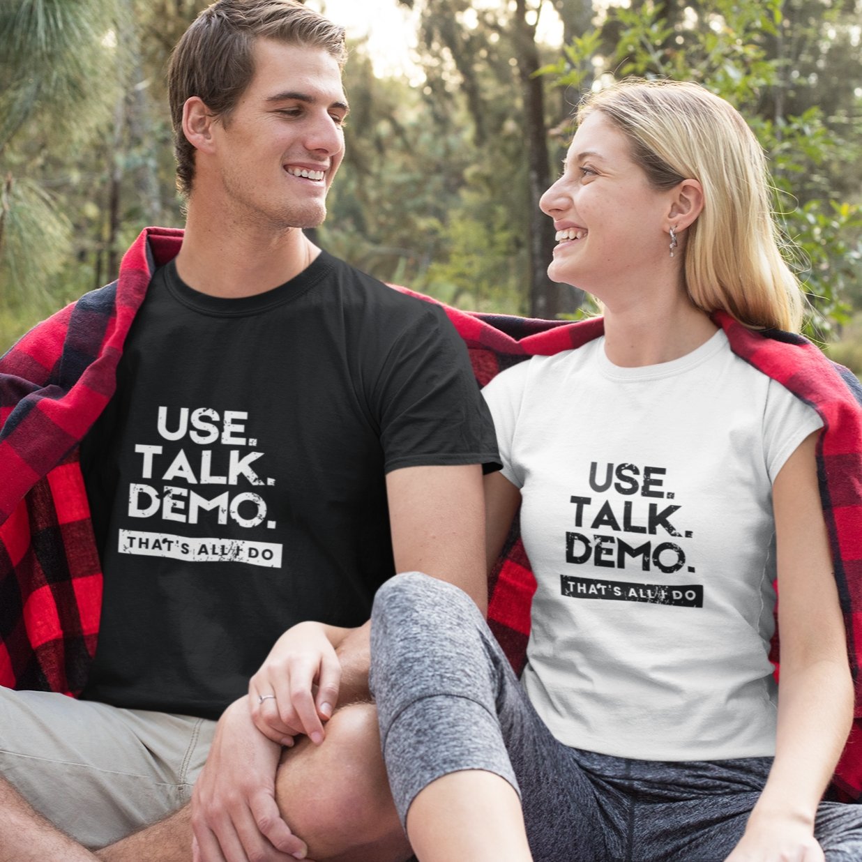 USE. TALK. DEMO. - That's All I Do T-Shirt | Women - Build Bridges Design